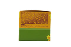 Texture close-up of Alba Botanica moisturizer showing quick absorption for sun-exposed skin.