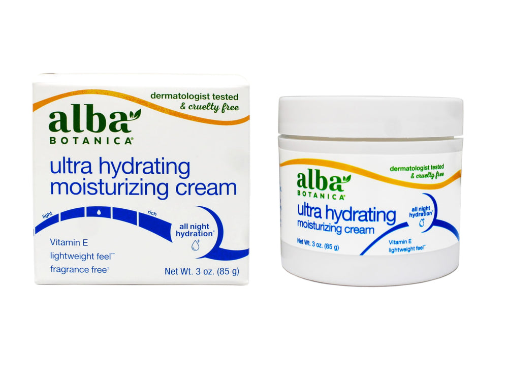 Hands applying the cream for a non-greasy finish