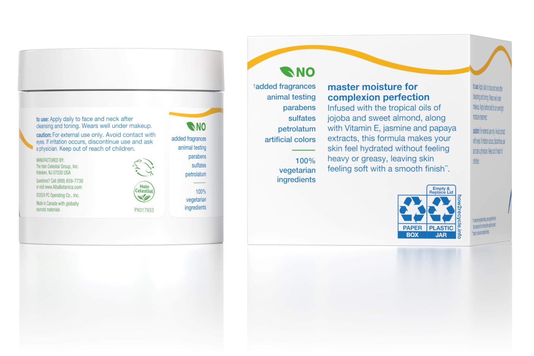 Alba Botanica Ultra Hydrating Cream with jojoba oil infusion for nourishment.