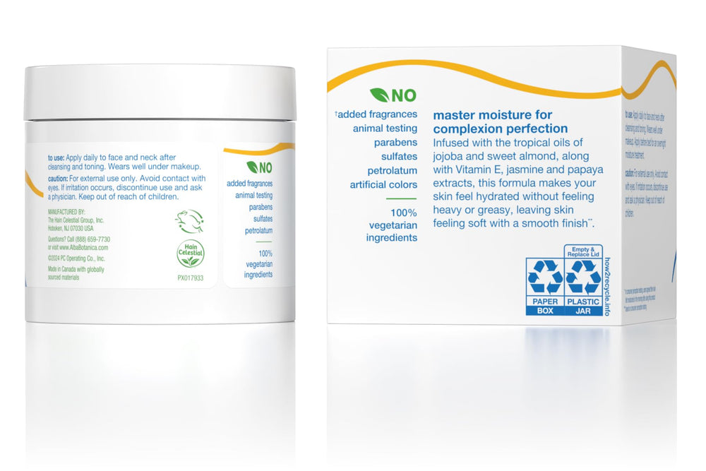 Alba Botanica Ultra Hydrating Cream with jojoba oil infusion for nourishment.
