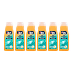 Alberto VO5 Daily Revitalizing Shampoo six-pack case for regular use.
