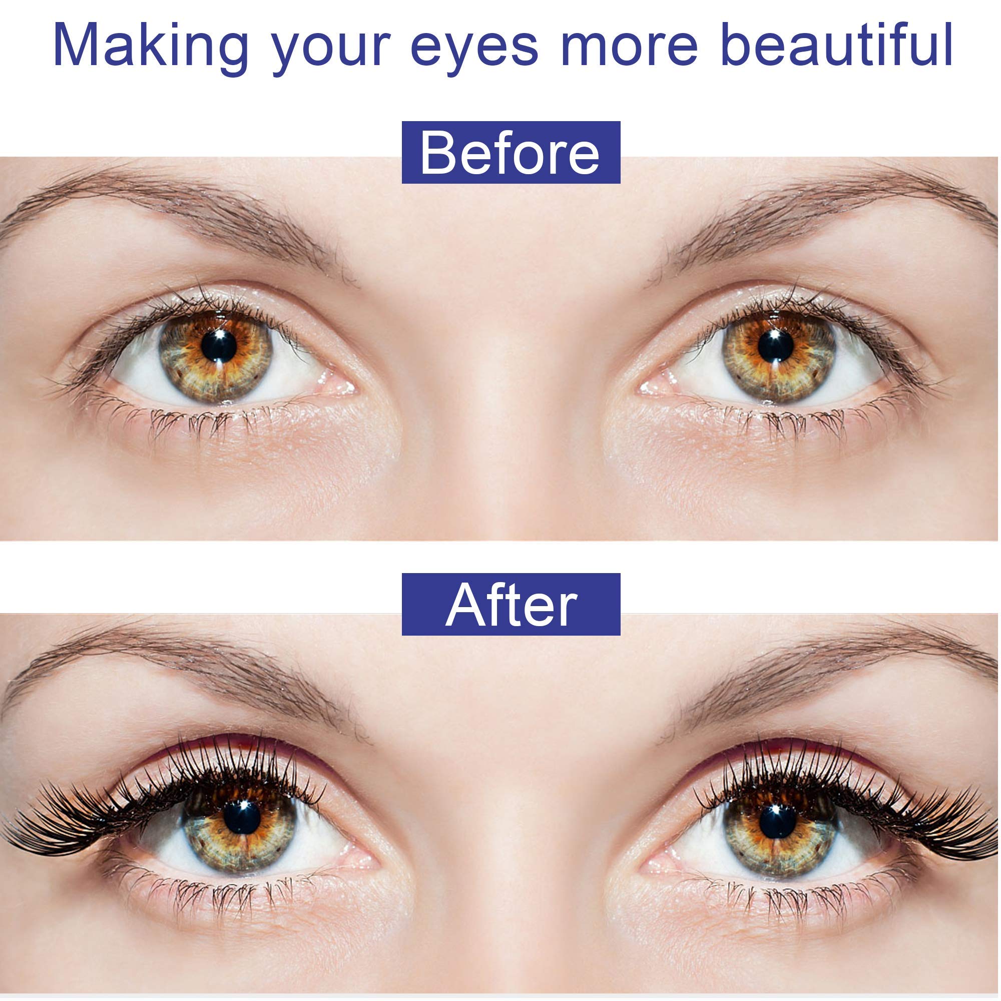 Alcastar+ easy-apply mink fluffy7-222 lashes in natural look.