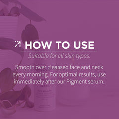 Alchimie Forever blueberry blend with vitamins C and E highlighted on packaging.