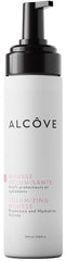 Alcôve Volumizing Mousse bottle promotes lightweight volume for fine hair.