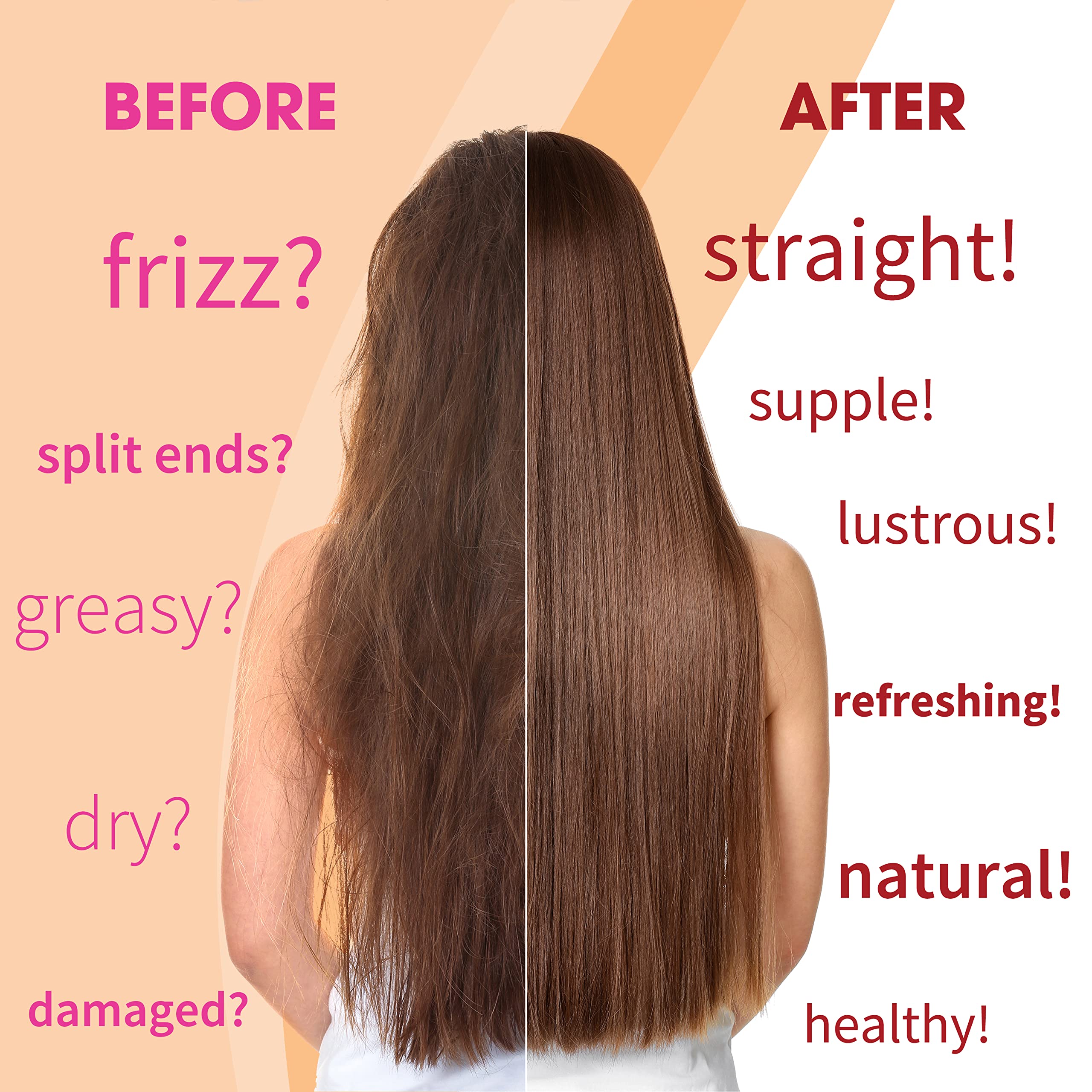 Alda Chocolate Keratin Hair shine after treatment for a healthy look.