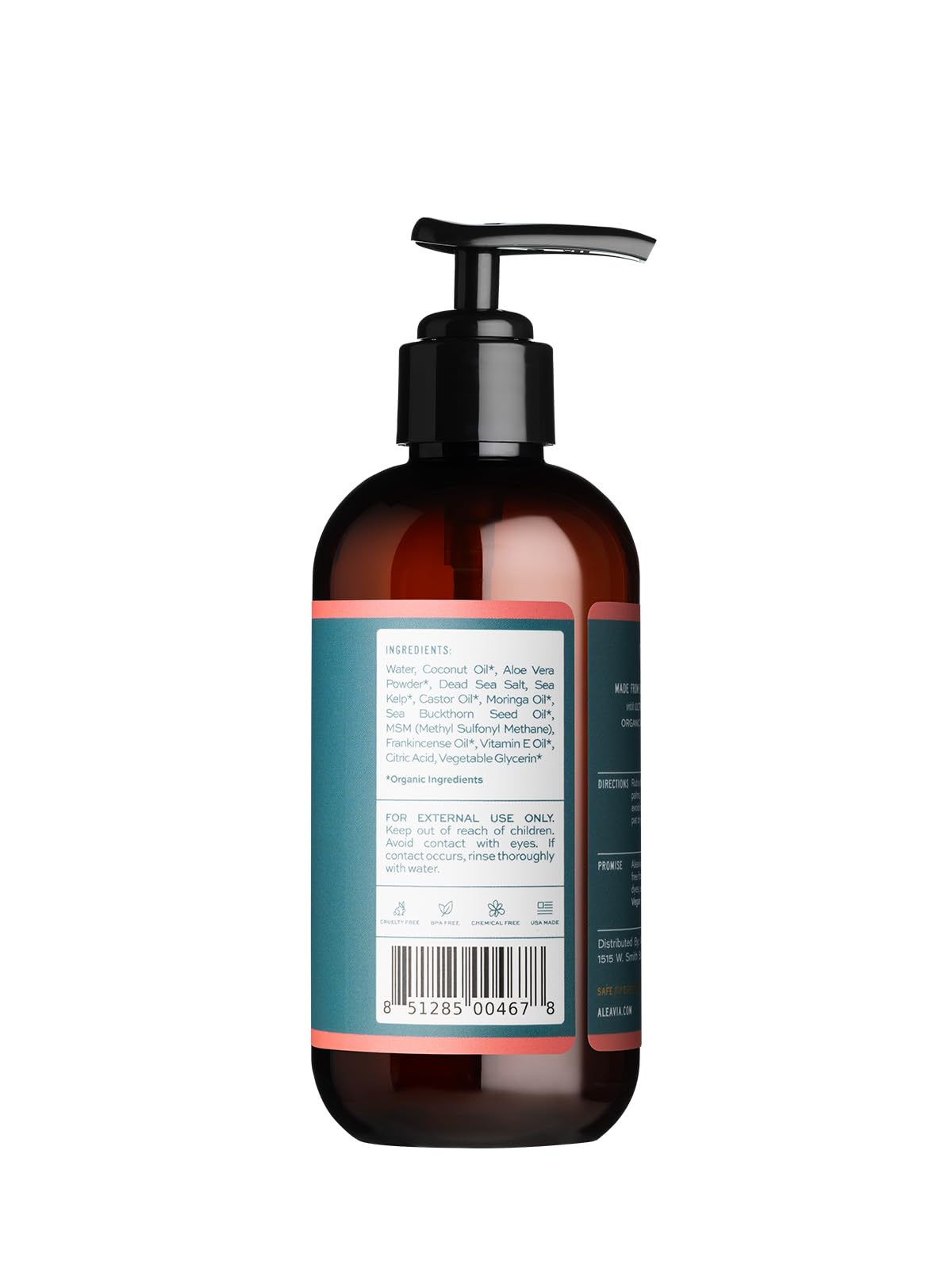Aleavia Purifying Facial Cleanse foamy lather shows soothing, thorough cleansing