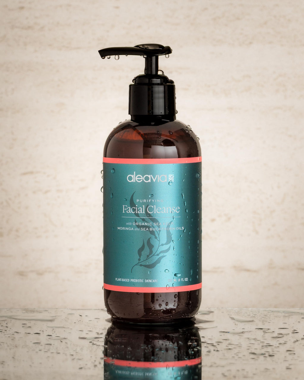 Aleavia Purifying Facial Cleanse new formula packaging highlights enhanced performance