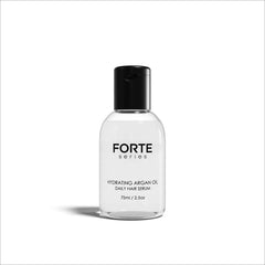 Alex Costa hair serum damp hair application demonstrates pre-styling prep