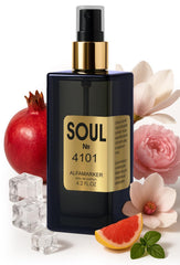 ALFAMARKER Soul 4101 bottle showcases bright ice crystal design for everyday wear.