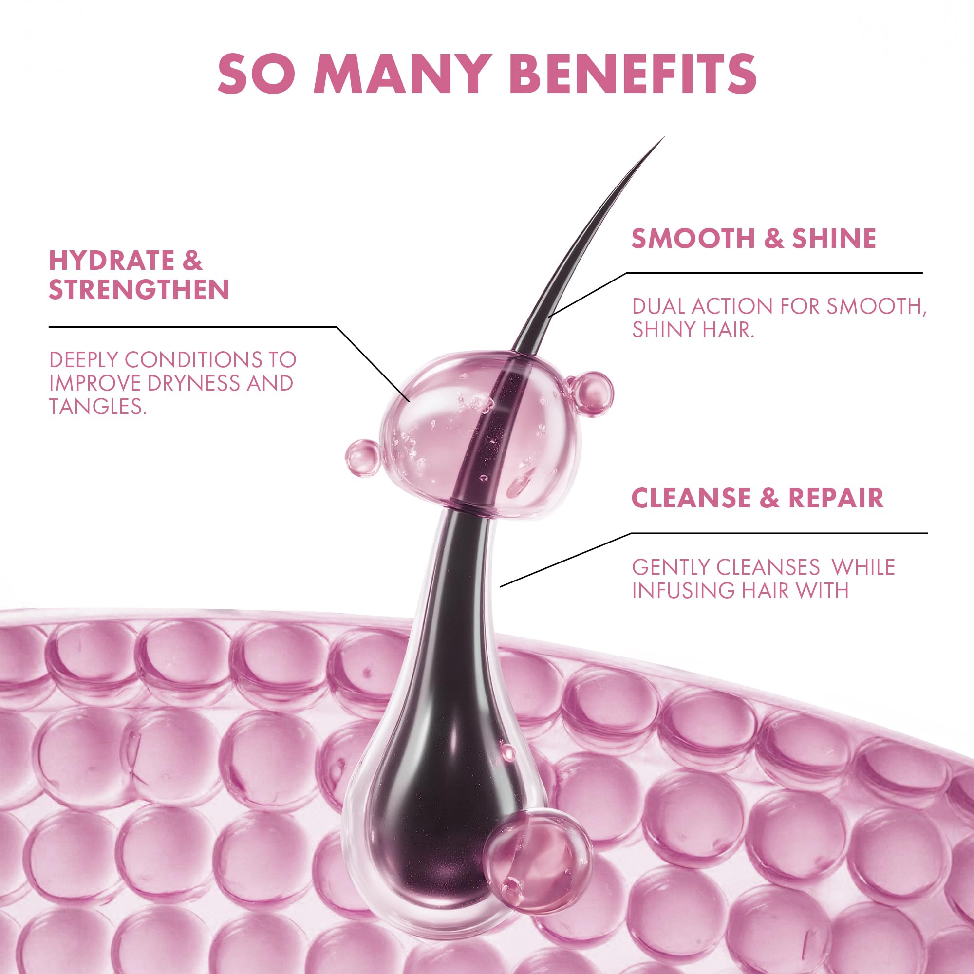 ALFHEIM Argan+ Keratin boost visual for stronger, smoother strands.