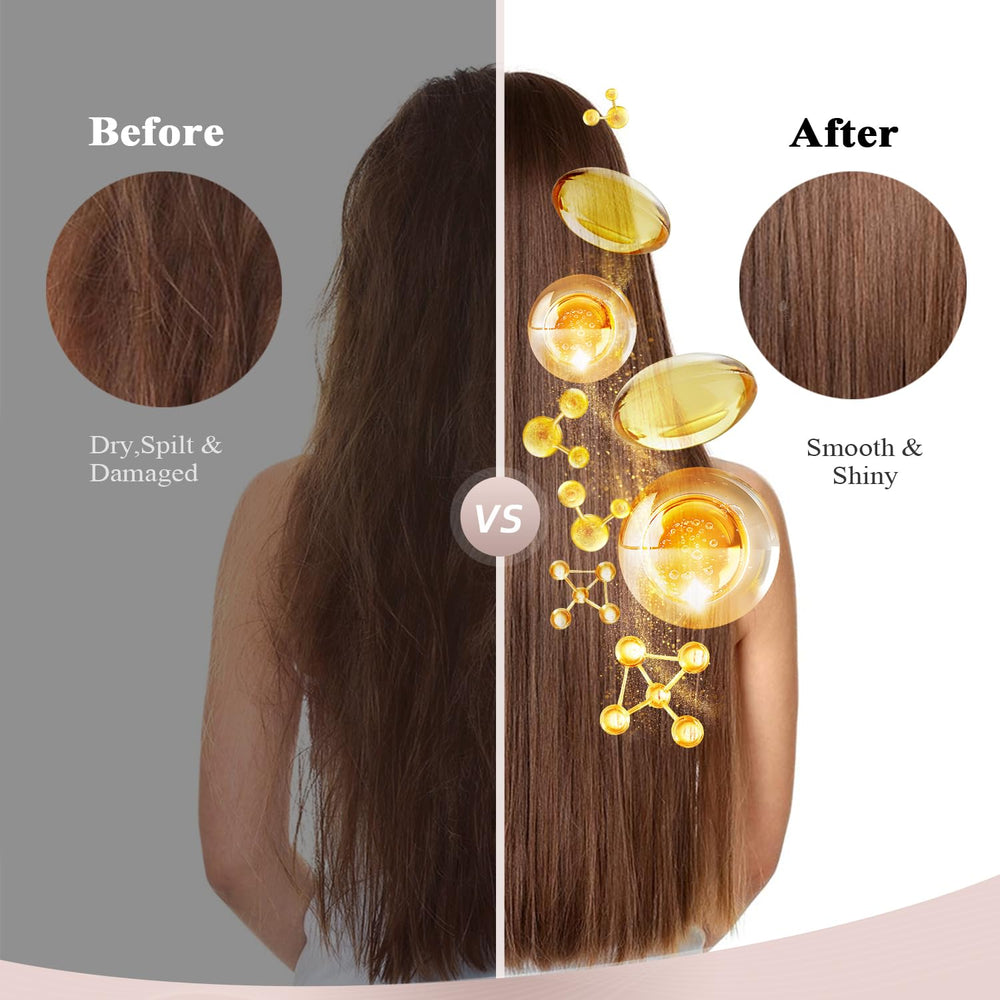Alfheim Argan Hair Oil dropper delivers lightweight shine and frizz reduction.