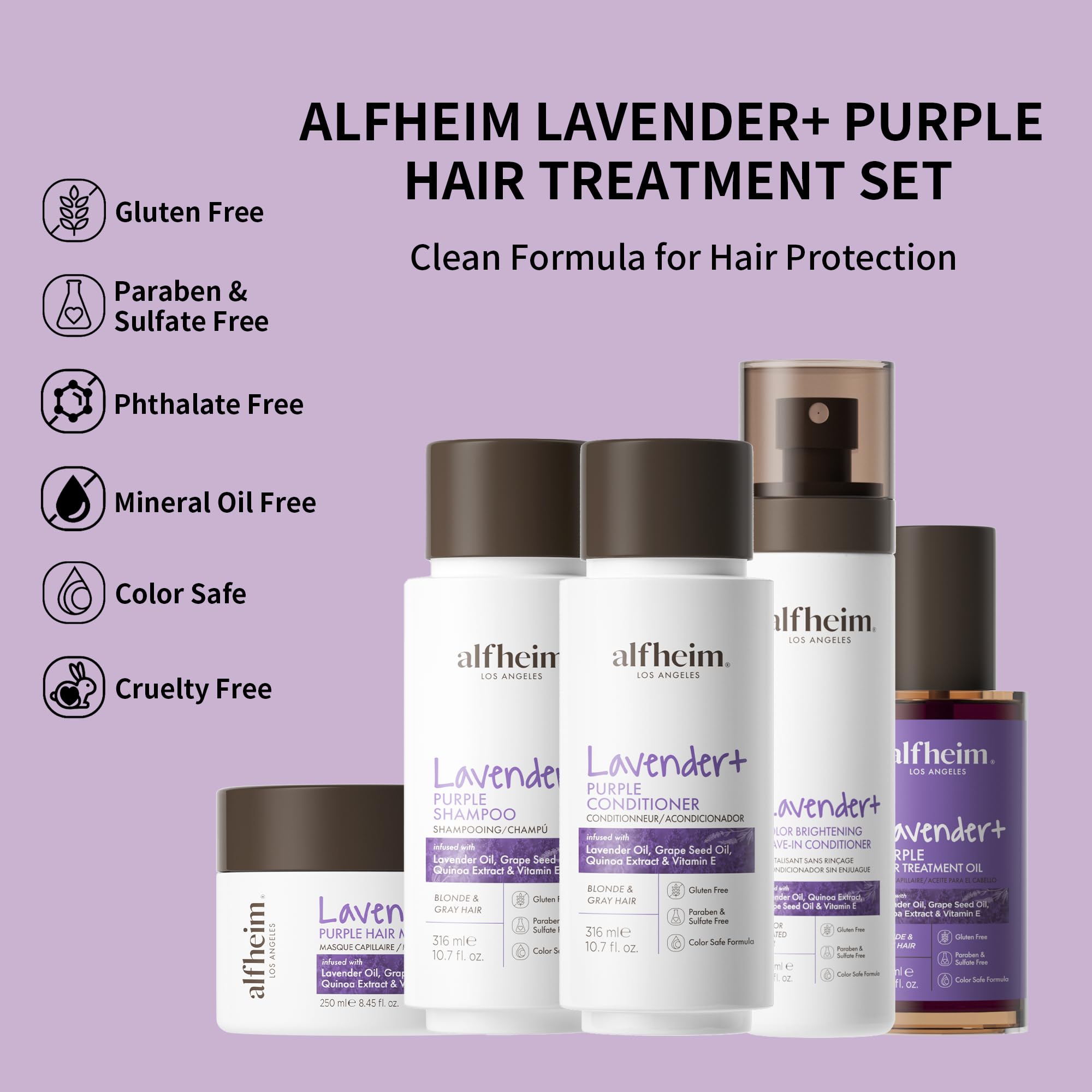 ALFHEIM Lavender gift display idea for holiday gifting.