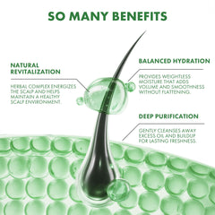 ALFHEIM Rosemary Purifying Conditioner creamy texture aids detangling and glide