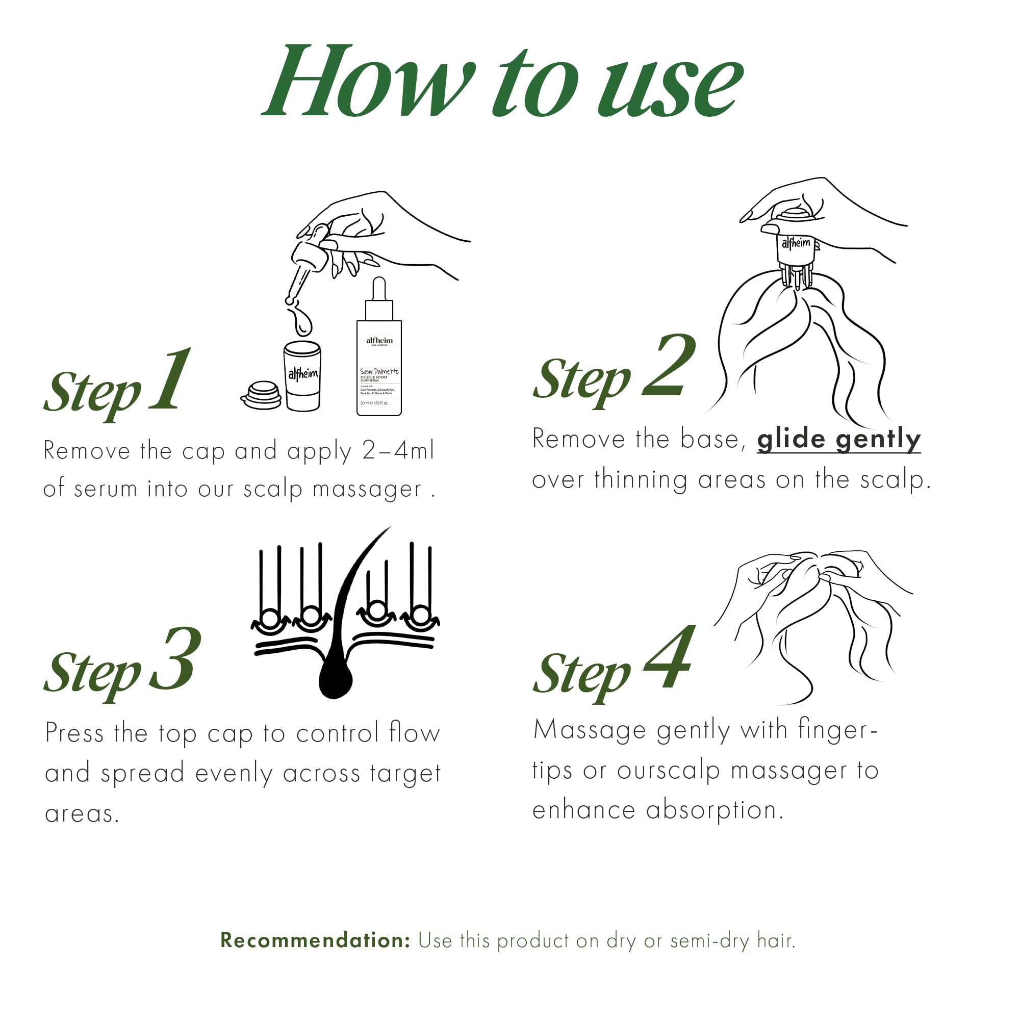 ALFHEIM vegan fragrance-free formula label.