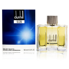Alfred Dunhill 51.3 N eau de toilette bottle, showcasing its fresh, oriental-inspired notes for daily wear.