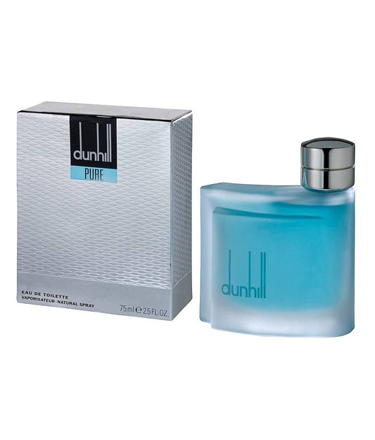 Alfred Dunhill London Pure bottle close-up for daily refinement.