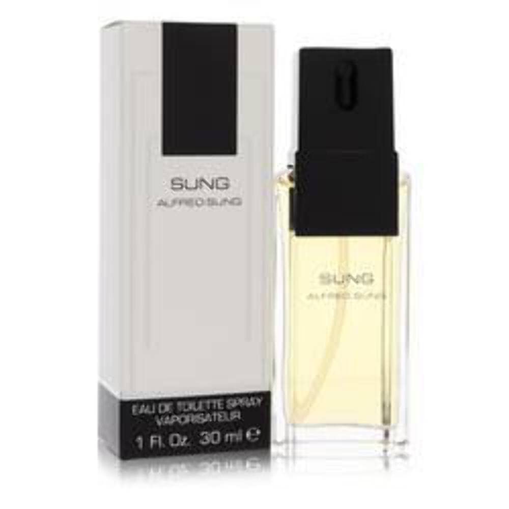 Alfred Sung Eau De Toilette bottle close-up highlighting fresh floral notes for everyday wear