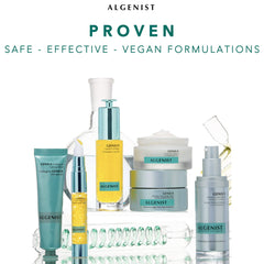 Algenist ALIVE mineral sunscreen jar highlights clean, all-mineral protection.