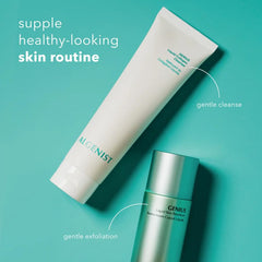 Hydration boost from Microalgae Oil in Algenist cleanser for refreshed skin