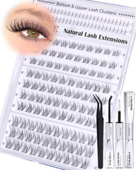 ALICE All-in-one kit with step-by-step guidance for at-home DIY lash extensions