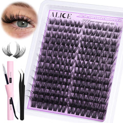 ALICE natural-look lashes provide lightweight volume and length
