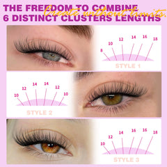 ALICROWN HAIR 2-in-1 lash bond and seal ensures strong adhesion.