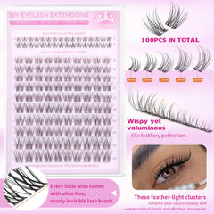ALICROWN HAIR Bottom Lashes Enhancement close-up demonstrating eye-opening effect