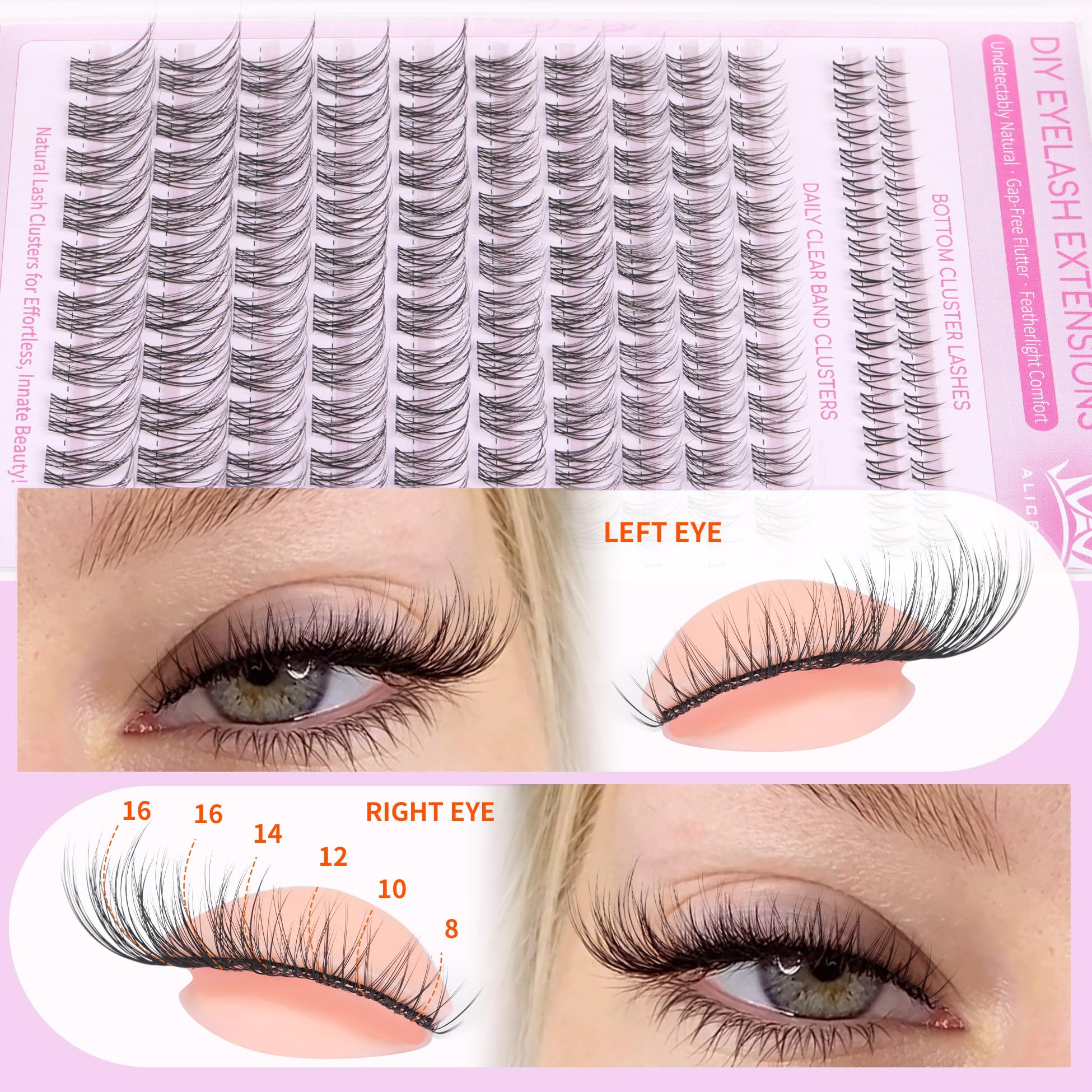 ALICROWN HAIR Soft Weightless Fibers close-up for feather-light all-day comfort