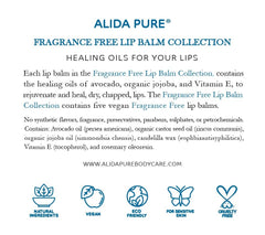 ALIDA PURE biodegradable packaging emphasizes sustainable lip care