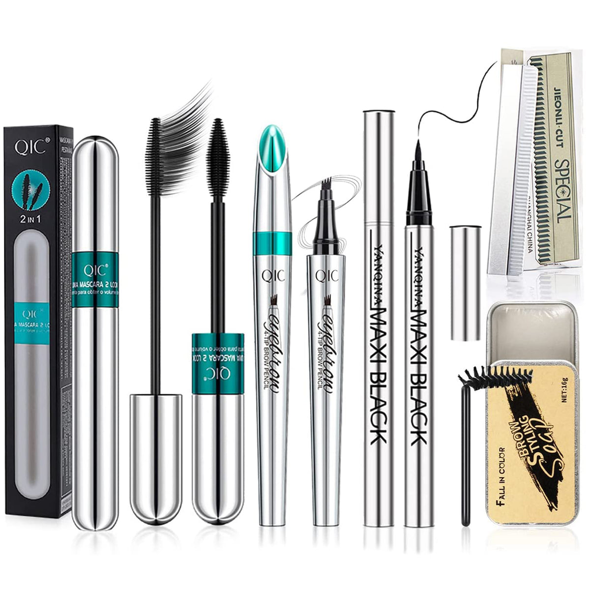 Alisesun Vibely dual-brush mascara close-up for voluminous lashes
