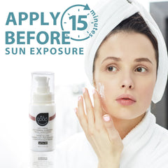 All Good tinted sunscreen blends with most skin tones for a natural finish