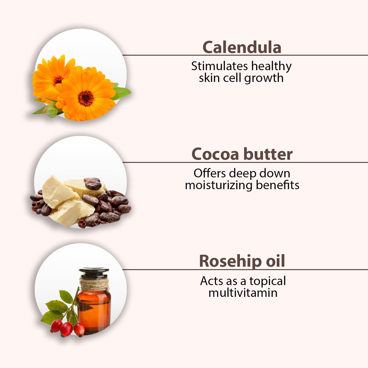 All Good Organic Calendula Arnica Rosehip blend highlighted on the label.