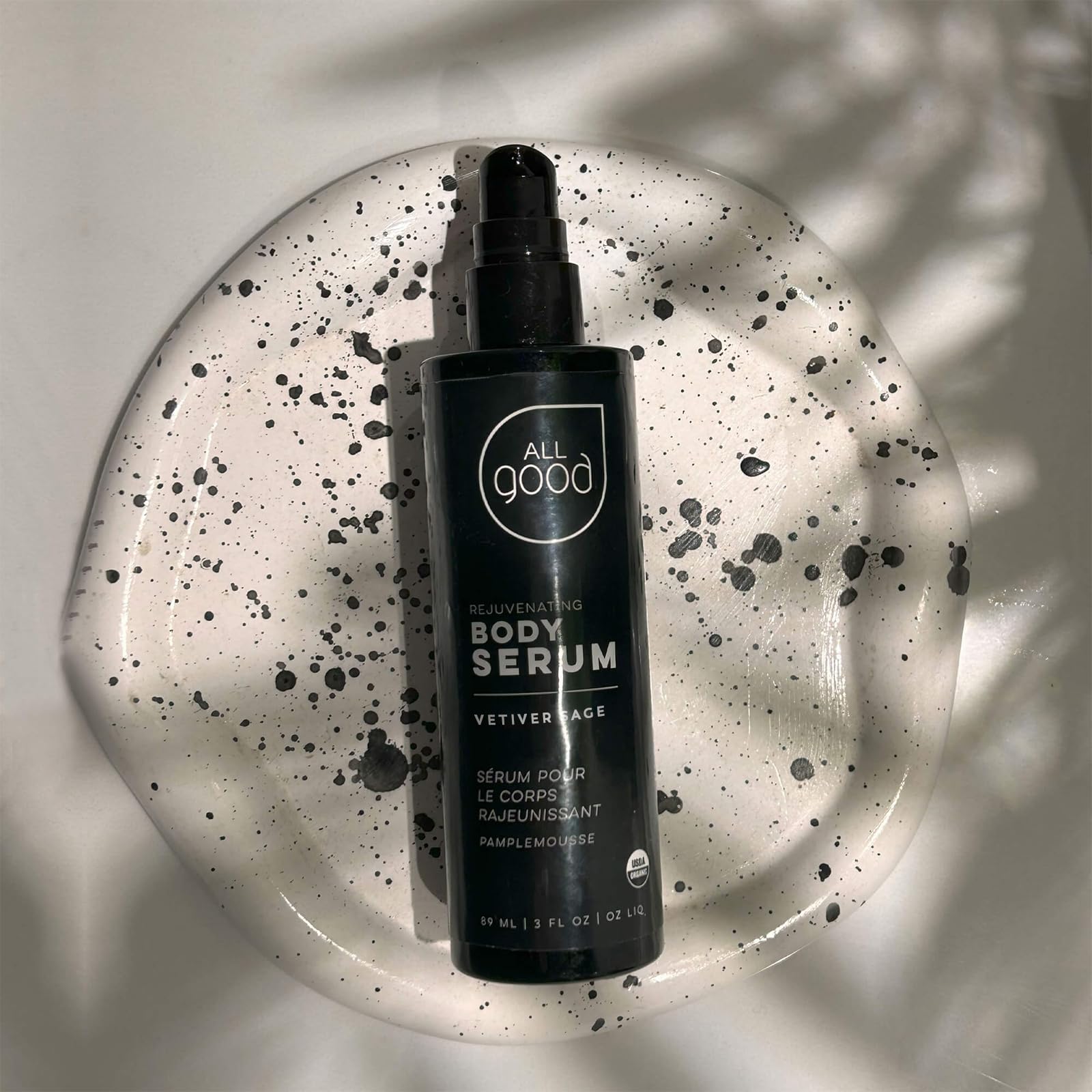 All Good Rejuvenating Body Serum moringa oil adds antioxidants and softness.