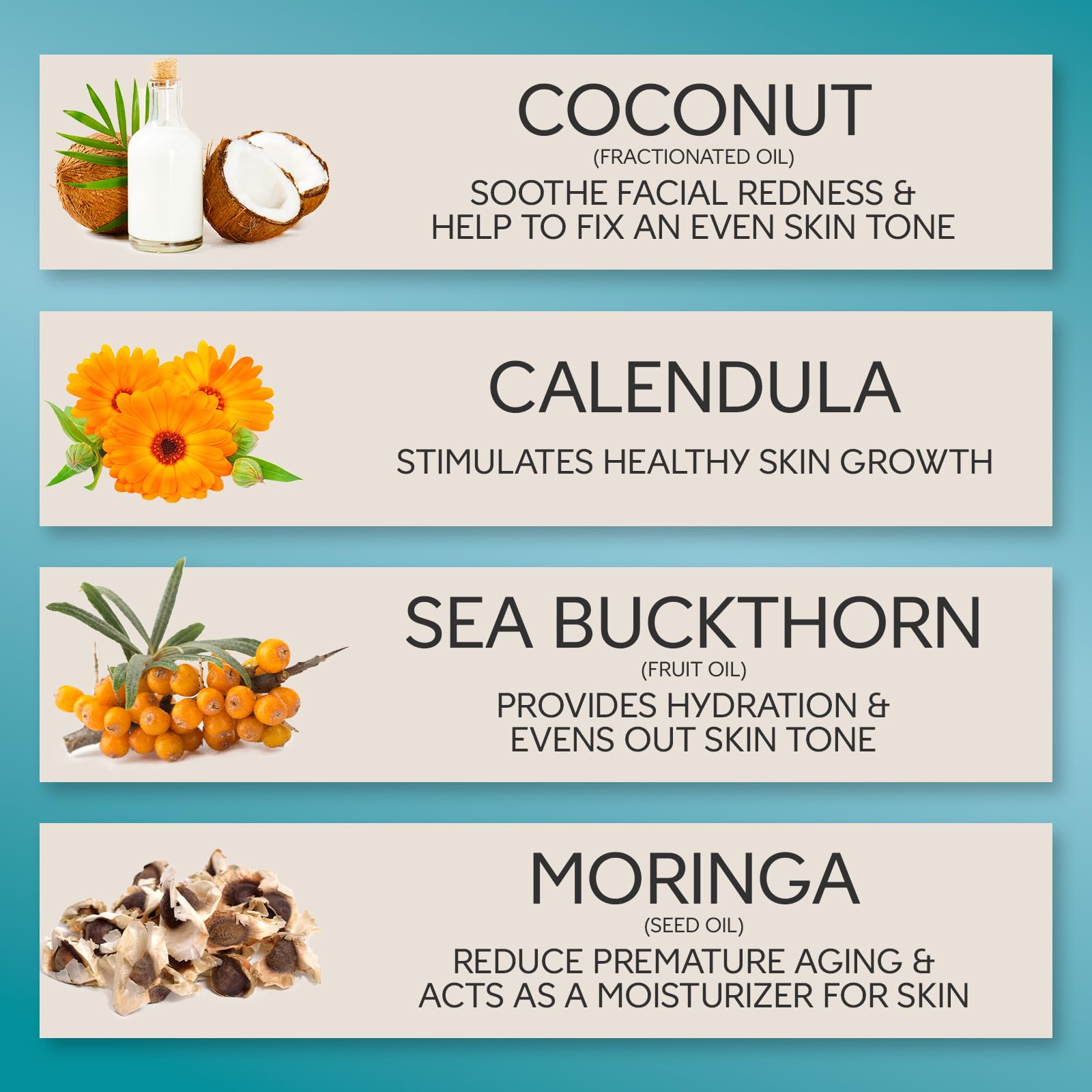 Calendula oil detail highlighting skin-soothing ingredients in All Good serum.