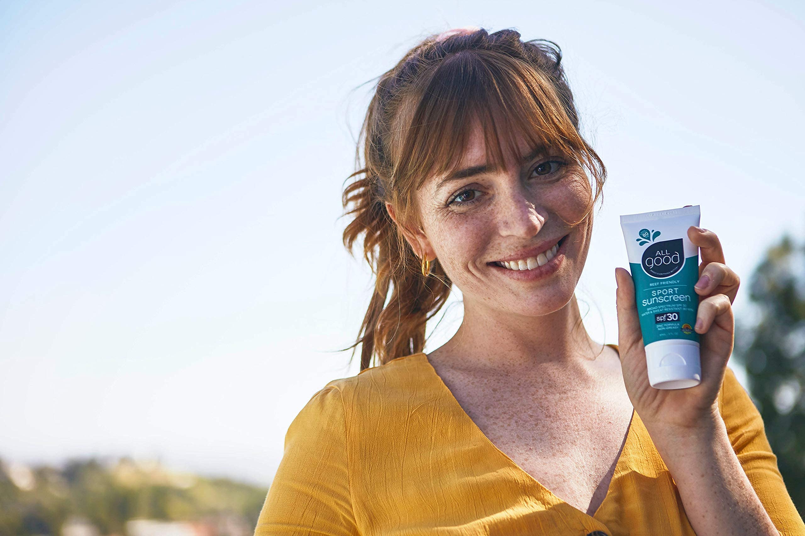 All Good Sport travel-friendly packaging supports easy reapplication during activities.