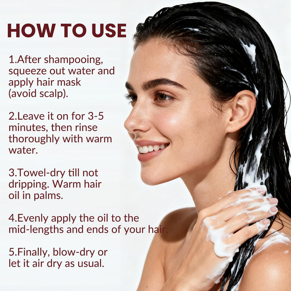 Argan oil set suitable for all hair types including color-treated