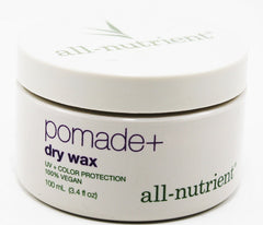 All Nutrient Pomade Dry Wax jar for versatile hold and textured finish