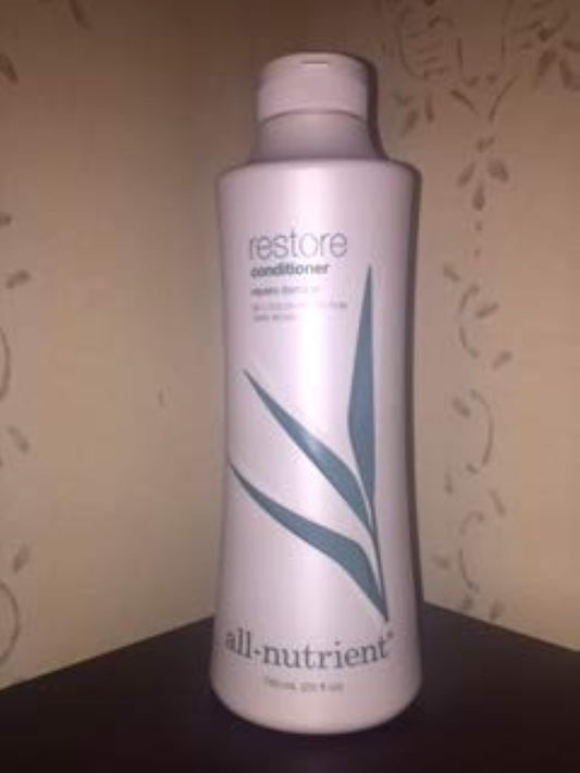 All Nutrient Restore Conditioner bottle provides moisture, shine, and color protection for healthy hair.