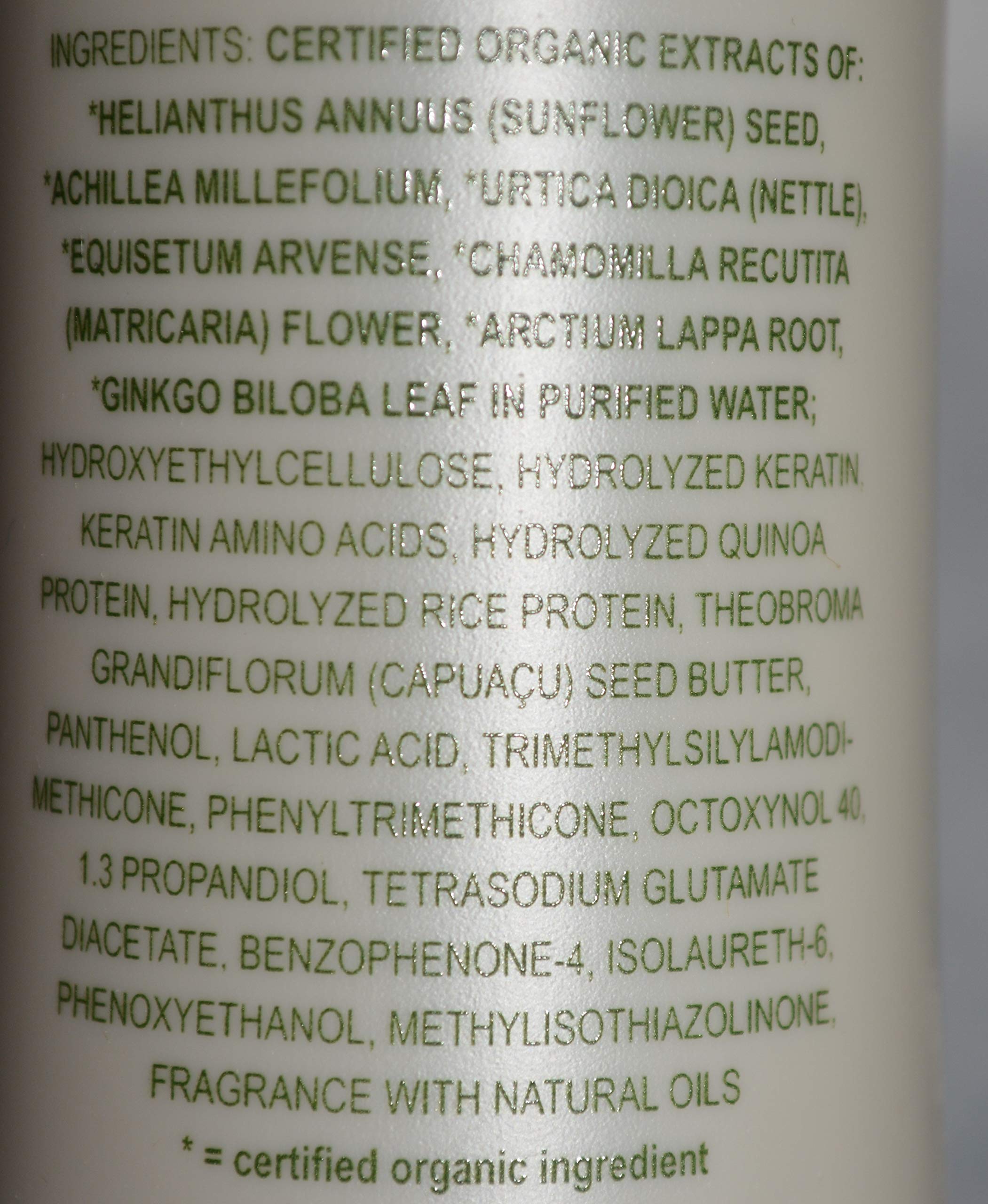 Applying All-Nutrient Straight+ smoothing cream for sleek, manageable hair.