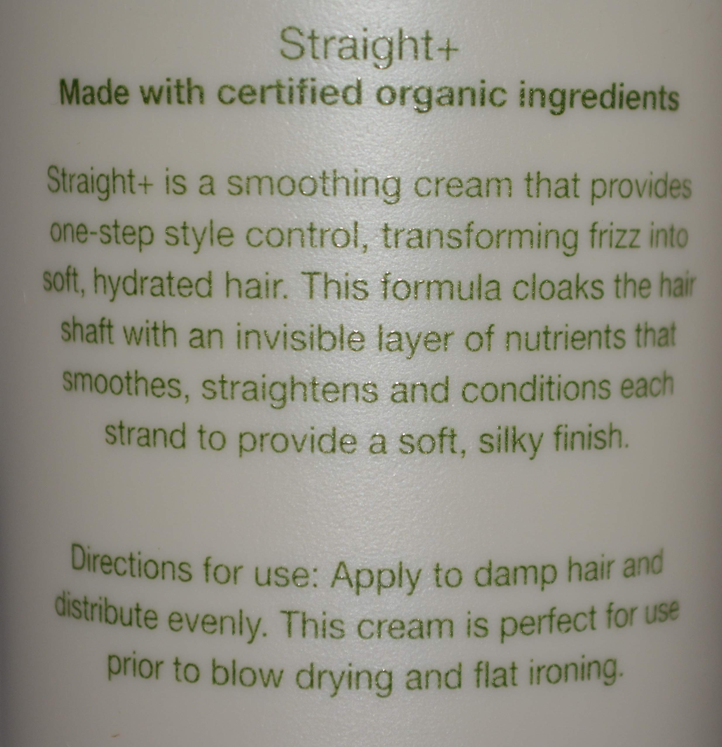 All-Nutrient Straight+ smoothing cream two-pack display shows value and convenience.