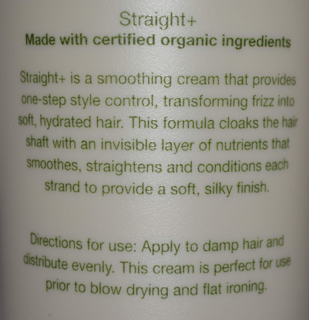 All-Nutrient Straight+ smoothing cream two-pack display shows value and convenience.