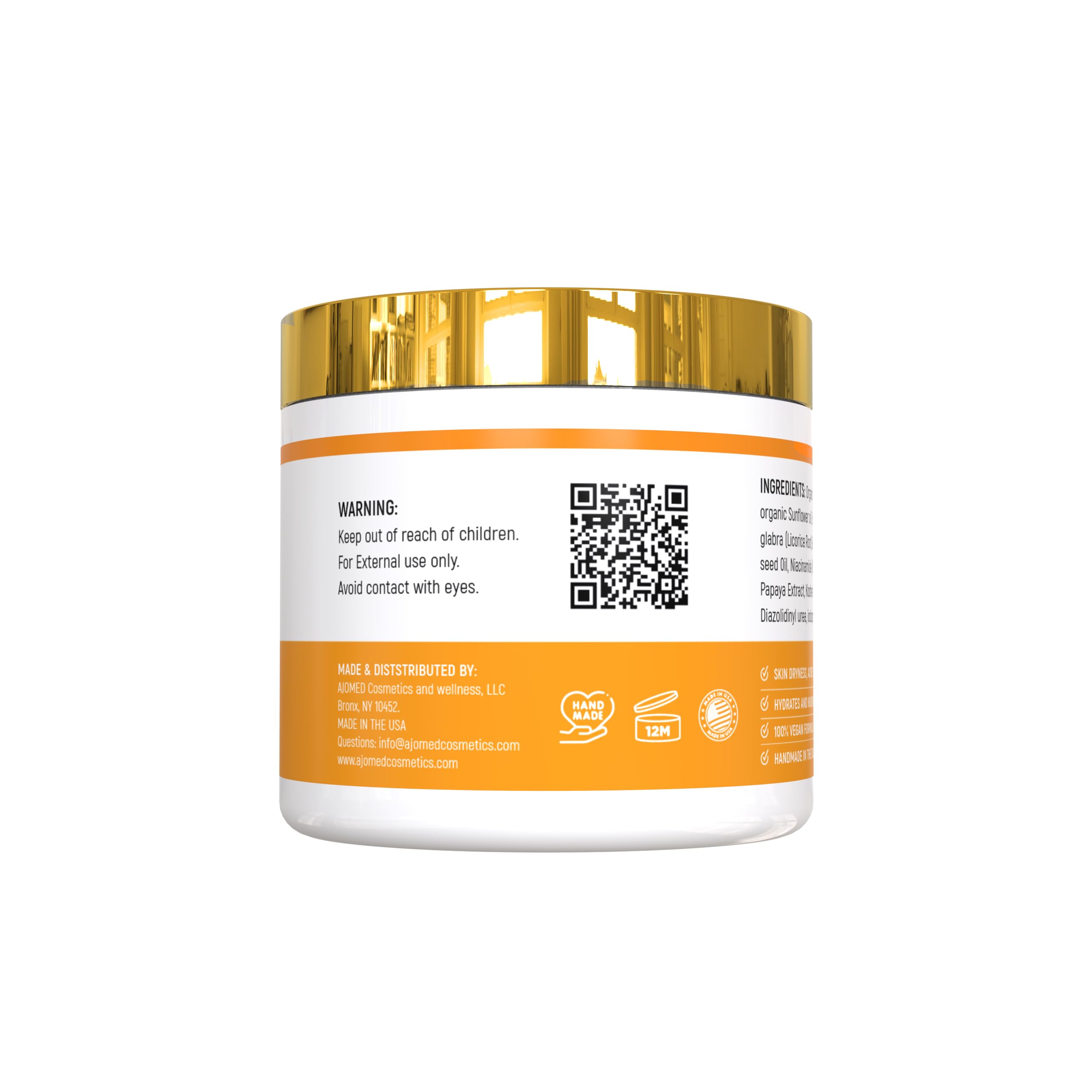 All skin types moisturizer ready for daily routine.