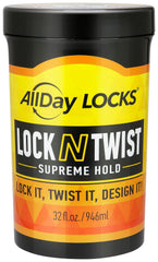AllDay Locks Lock N Twist Supreme Hold jar for strong hold on textured hair