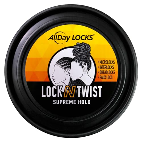 AllDay Locks Lock N Twist twisting action demonstrates easy styling and secure hold
