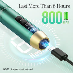 alle's nail drill lightweight handle for comfortable extended use