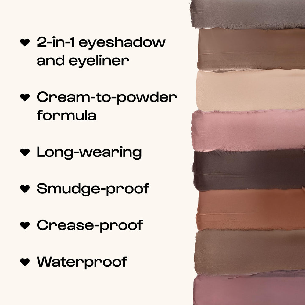 ALLEYOOP 11th Hour eye pencil dual-use, eyeliner precision in one stick.