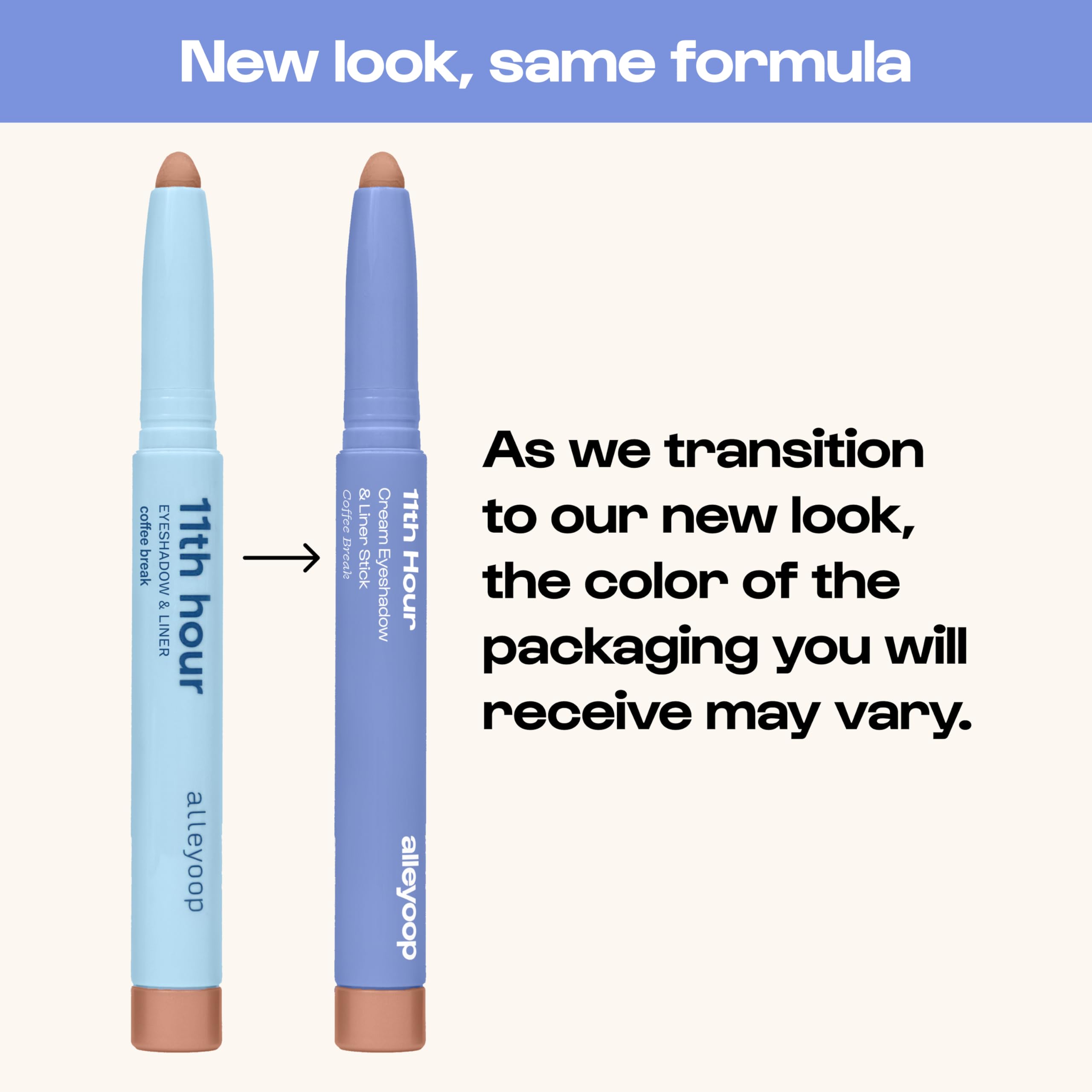 ALLEYOOP 11th Hour crease-proof and smudge-proof formula demonstrating lasting wear.