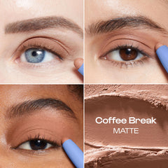 ALLEYOOP 11th Hour waterproof crease-proof finish helps keep eyes defined.