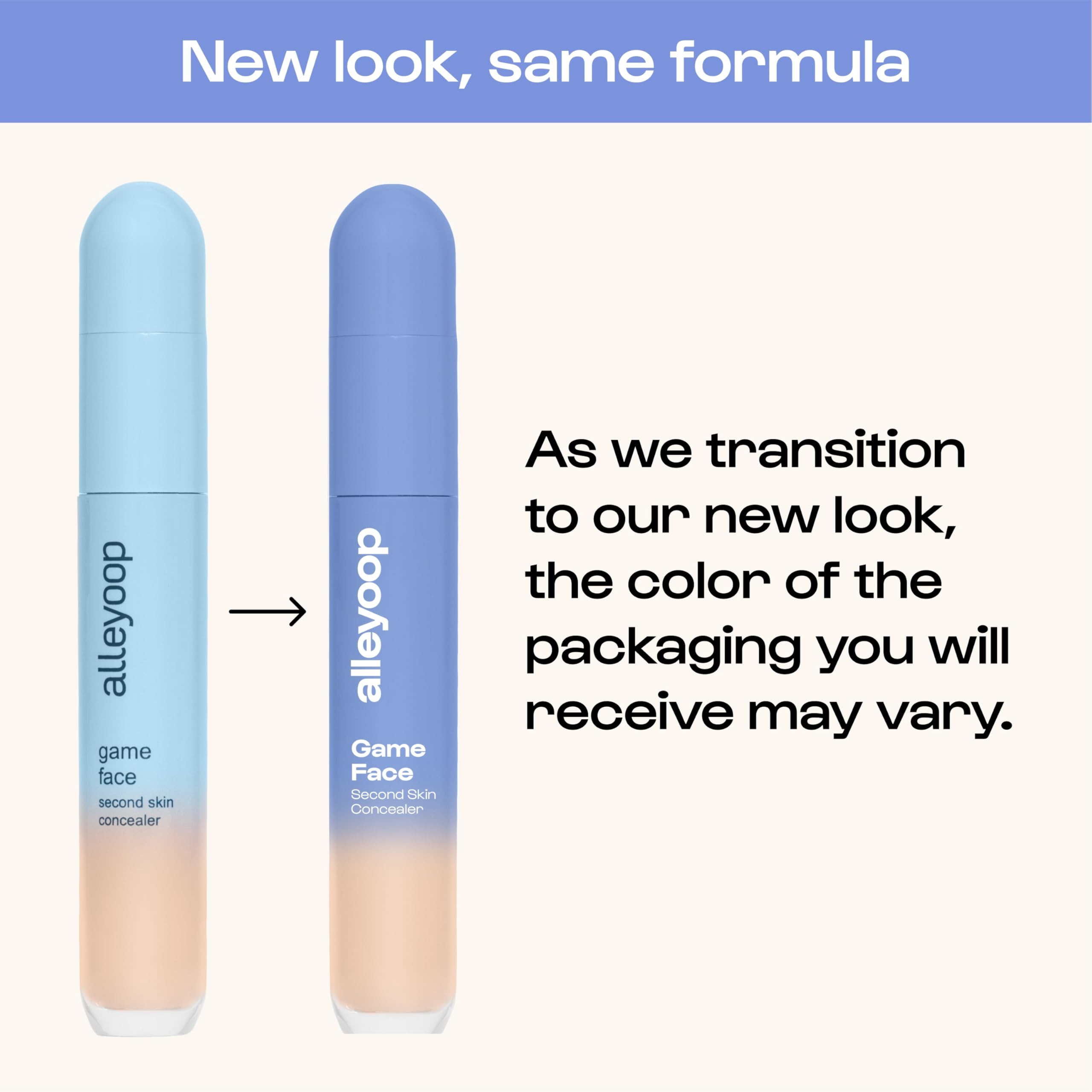 ALLEYOOP Game Face Concealer Aloe Stem Cell Extract for soothing brightness