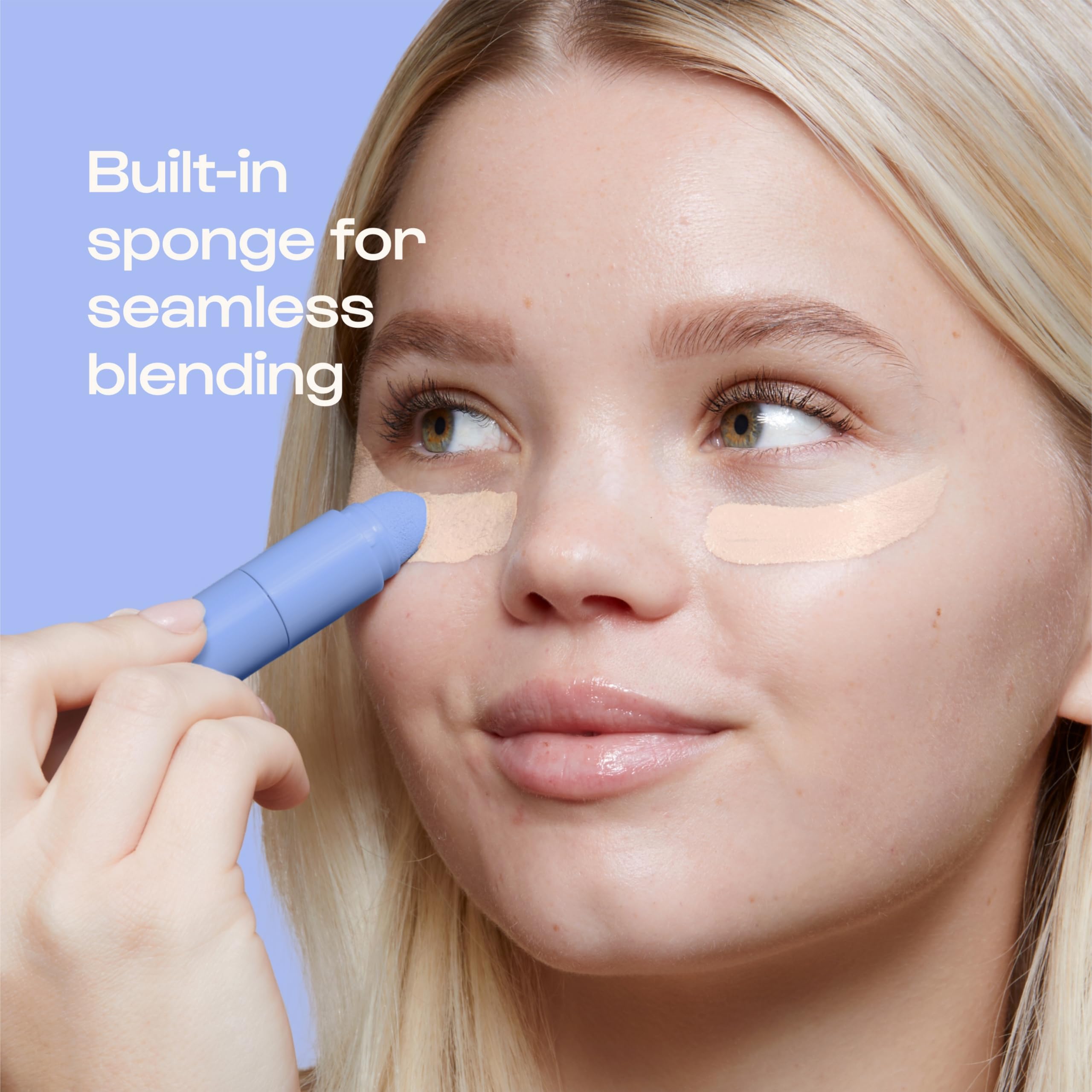 ALLEYOOP Game Face Concealer with Aloe Stem Cell Extract hydrates while providing coverage.